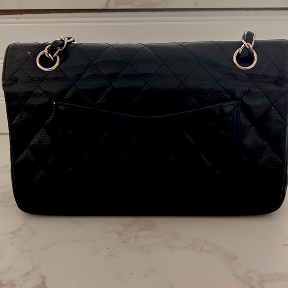 Authentic Vintage Classic Double Flap Quilted Lambskin Medium Purse NEEDS FIXING - Picture 5 of 16